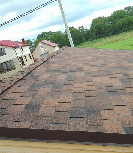 Битумная черепица, Серия Premium, Коллекция Цюрих, Цвет Кофе - 1