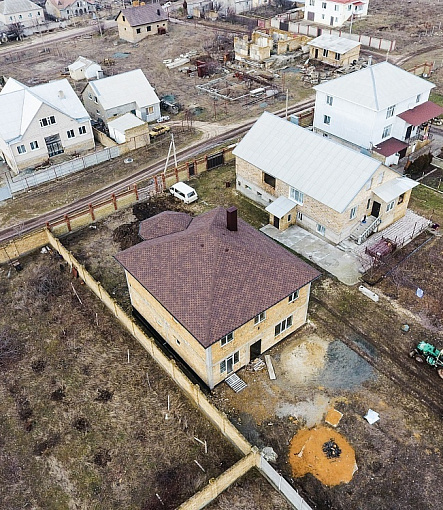 Гибкая черепица, серия PREMIUM, коллекция ШЕФФИЛД, цвет Миндаль - 5