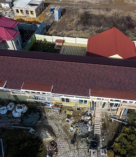 Гибкая черепица, серия PREMIUM, коллекция ЖЕНЕВА, цвет Чили - 2