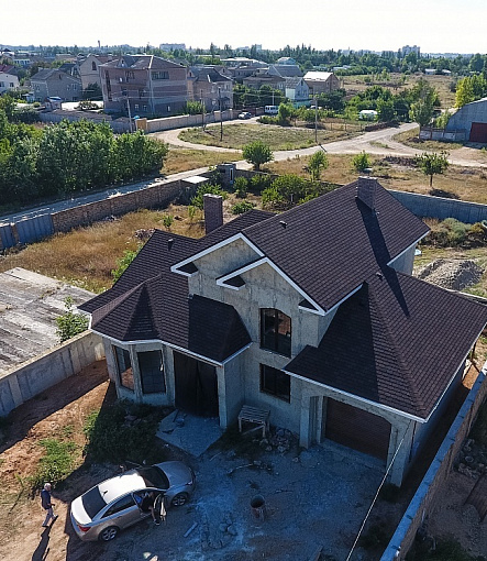 Гибкая черепица, серия PREMIUM, коллекция ЖЕНЕВА, цвет Арахис - 4