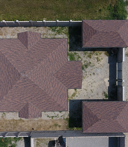 Гибкая черепица, серия PREMIUM, коллекция ЦЮРИХ, цвет Кофе - 5