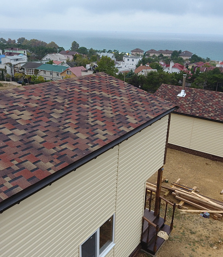 Гибкая черепица, серия PREMIUM, коллекция ГЕНУЯ, цвет Мускат - 5