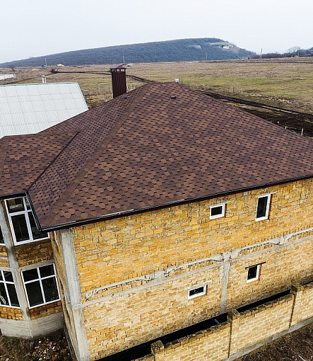 Гибкая черепица, серия PREMIUM, коллекция ШЕФФИЛД, цвет Миндаль - 3