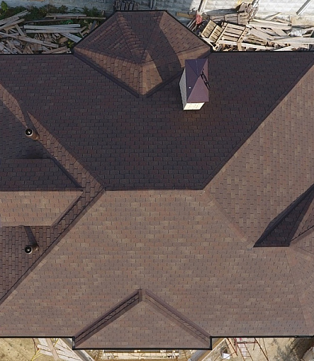 Гибкая черепица, серия PREMIUM, коллекция ЦЮРИХ, цвет Арахис - 3