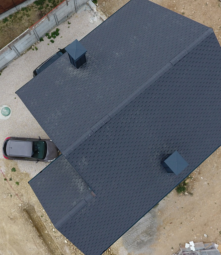 Гибкая черепица, серия STANDARD, коллекция СОТА, цвет Серый - 3