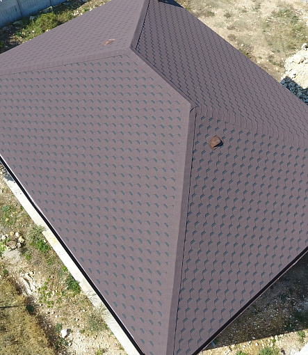 Гибкая черепица, серия PREMIUM, коллекция ШЕФФИЛД, цвет Бисквит - 2