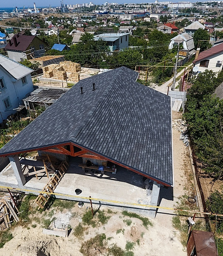 Гибкая черепица, серия PREMIUM, коллекция ЖЕНЕВА, цвет Фладен - 2