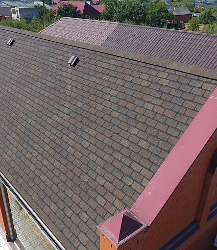 Гибкая черепица, серия PREMIUM, коллекция ЖЕНЕВА, цвет Арахис - 3