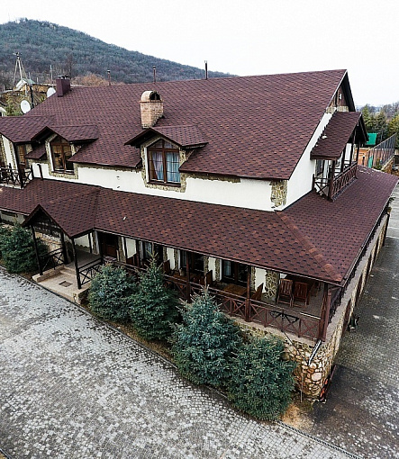 Гибкая черепица, серия STANDARD, коллекция СОТА, цвет Коричневый - 3