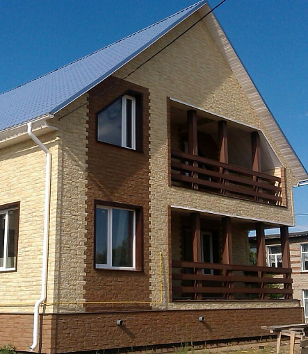 Фасадные панели, Коллекция STEIN, Цвет Янтарный