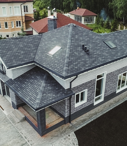 Гибкая черепица, серия PREMIUM, коллекция ЖЕНЕВА, цвет Фладен - 1