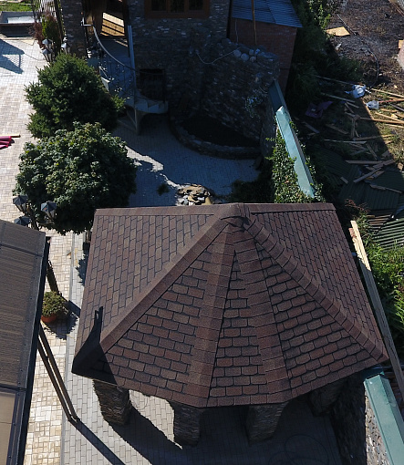 Гибкая черепица, серия PREMIUM, коллекция ЖЕНЕВА, цвет Арахис - 4