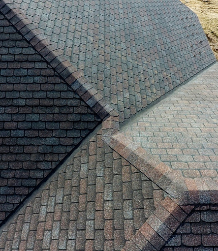 Гибкая черепица, серия PREMIUM, коллекция ЖЕНЕВА, цвет Изюм - 2