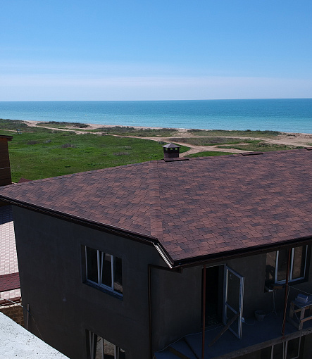 Гибкая черепица, серия PREMIUM, коллекция САППОРО, цвет Кофе - 1