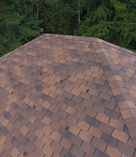 Гибкая черепица, серия PREMIUM, коллекция ЦЮРИХ, цвет Кофе - 4