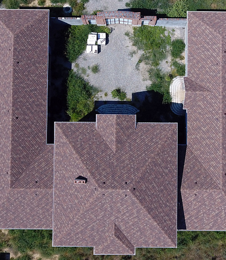 Гибкая черепица, серия PREMIUM, коллекция ГЕНУЯ, цвет Амаретто - 4