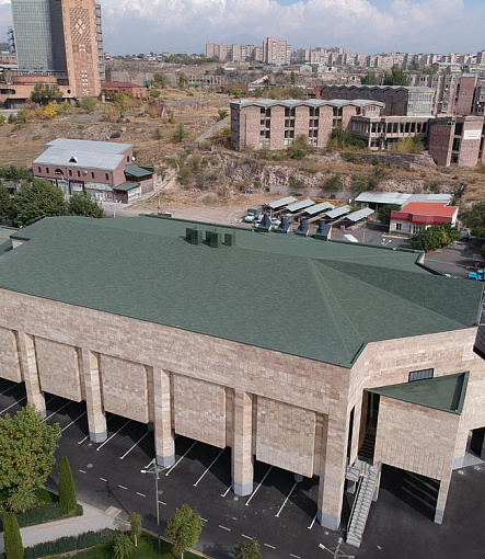 Гибкая черепица, серия STANDARD, коллекция КОЛЬЧУГА, цвет Зеленый - 3