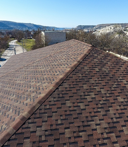 Гибкая черепица, серия PREMIUM, коллекция ГЕНУЯ, цвет Амаретто - 2