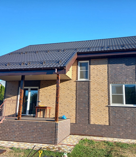 Фасадные панели, Коллекция BERG, Золотой - 2