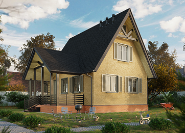 Гибкая черепица Eurasia, Лабиринт, Черный - 2