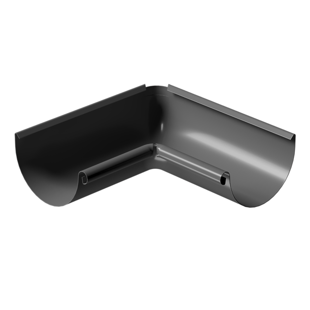 Внутренний угол желоба 90˚ Stal Standard, темно-серый - 1