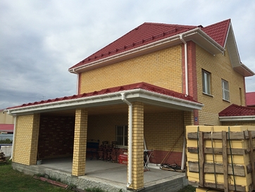 Угол желоба регулируемый LUX, пломбир - 23